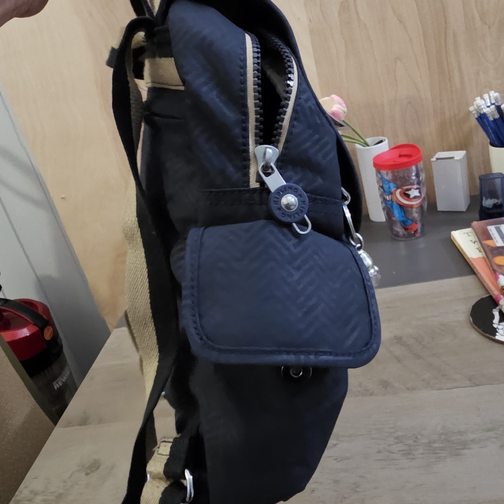 Blue Kipling Mini Backpack - image 5